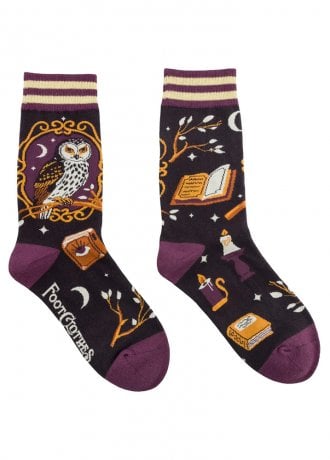 FootClothes Supervisor Owlfred Crew Socks