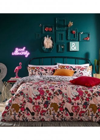 Furn Inked Reversible Duvet Cover Set