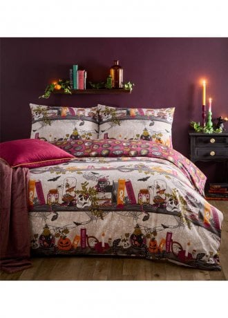 Furn Witchy Tales Reversible Duvet Cover Set 