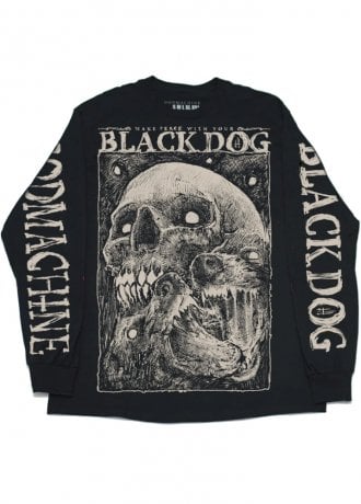 Godmachine Black Dog Long Sleeve T-Shirt
