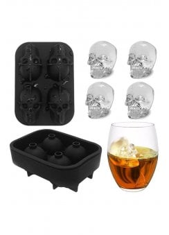 3D Skull Silicone Ice Tray