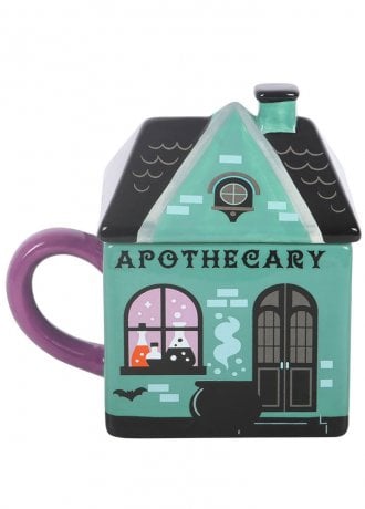 Gothic Homeware Apothecary Lidded Mug