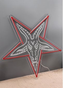 Baphomet Neon Sign