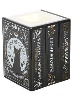 Black Cat Book Of Spells Oil Burner