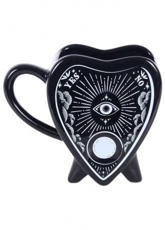 Gothic Homeware Black Planchette Mug