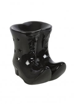 Black Witch Boots Oil Burner