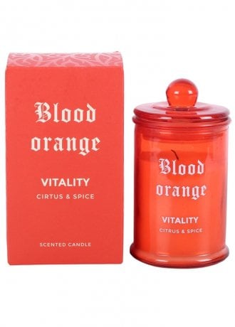 Gothic Homeware Blood Orange Citrus & Spice Candle Jar