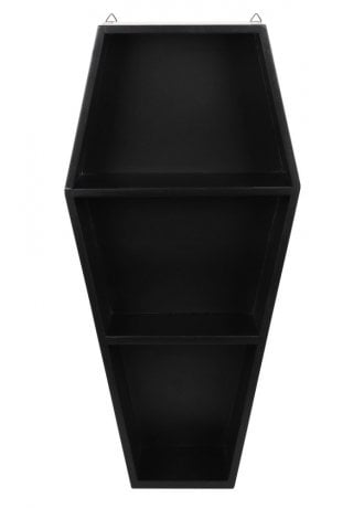 Gothic Homeware Coffin Shelving Display