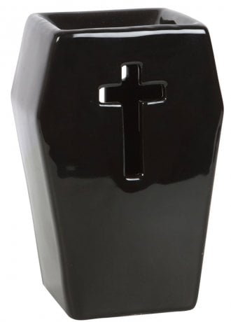 Gothic Homeware Creepy Coffin Oil Burner