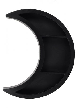 Gothic Homeware Crescent Moon Shelf