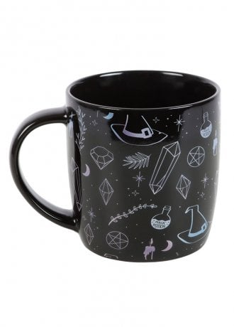 Gothic Homeware Crystal Witch Ceramic Mug