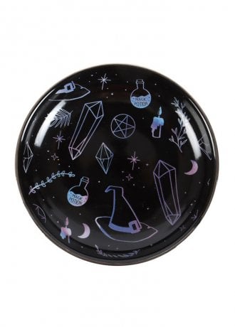 Gothic Homeware Crystal Witch Ceramic Trinket Dish