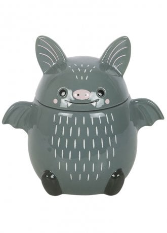 Gothic Homeware Cute Bat Cookie Jar