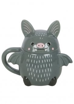 Cute Bat Lidded Mug