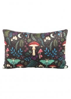 Dark Forest Print Rectangular Cushion