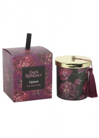 Gothic Homeware Dark Romance Opium Scented Candle