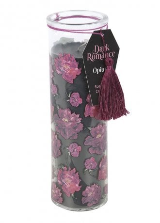 Gothic Homeware Dark Romance Opium Scented Tube Candle