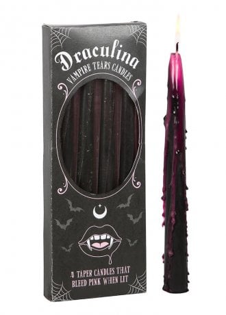 Gothic Homeware Draculina Vampire Tears Candles