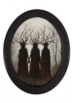 Enchanted Forest Oval Wall Art