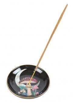 Forest Mushroom Ceramic Incense Plate