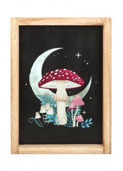 Forest Mushroom Framed Wall Art Print