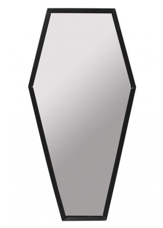 Gothic Homeware Framed Coffin Mirror