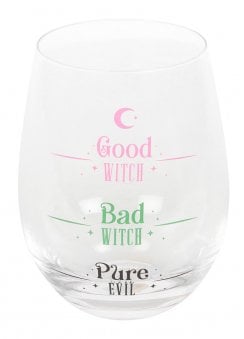 Good Witch, Bad Witch Stemless Glass