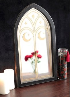 Gothic Cathedral Arch Wall Mirror