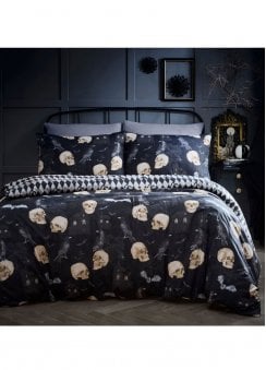 Gothic Skulls Duvet Cover Set