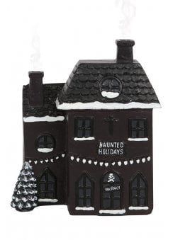 Haunted Holiday House Incense Cone Burner