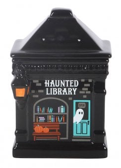 Haunted Library Oil Burner