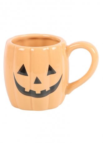 Gothic Homeware Jack O' Lantern Pumpkin Shaped Mug