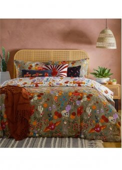 La Vida Festive Reversible Duvet Cover Set