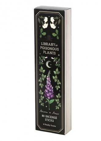 Gothic Homeware Library Of Poisonous Plants Venom & Vines Incense Sticks