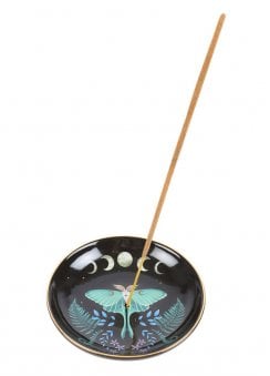 Luna Moth Ceramic Incense Plate
