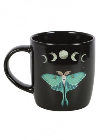 Gothic Homeware Luna Moth Ceramic Mug