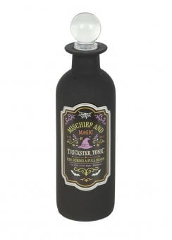 Mischief & Magic Decorative Glass Potion Bottle