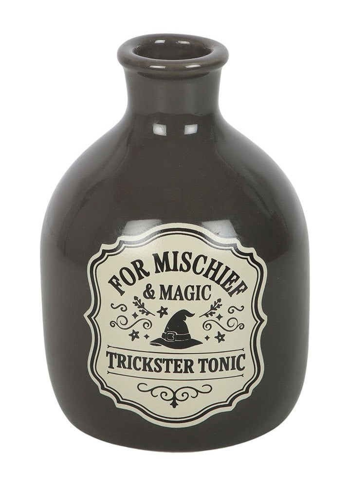 Gothic Homeware Mischief & Magic Potion Bottle Vase