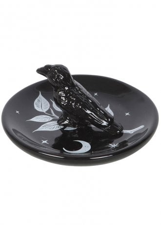 Gothic Homeware Mystic Raven Trinket Dish