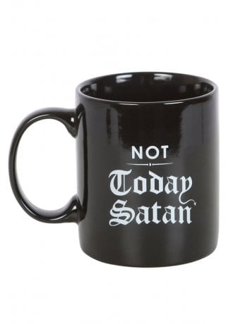 Gothic Homeware Not Today Satan Mug