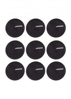 Pack of 9 Opium Scented Black Tealights