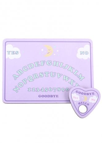 Gothic Homeware Pastel Glow In The Dark Talking Board