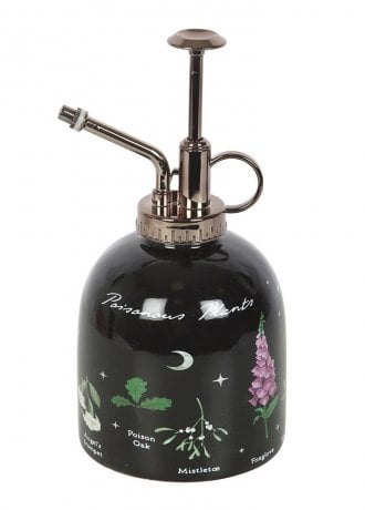 Gothic Homeware Poisonous Plants Ceramic Plant Mister