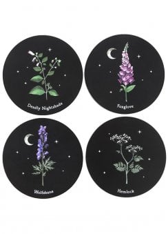 Poisonous Plants Coaster Set