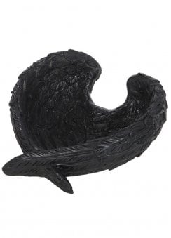 Raven Wings Resin Trinket Dish 