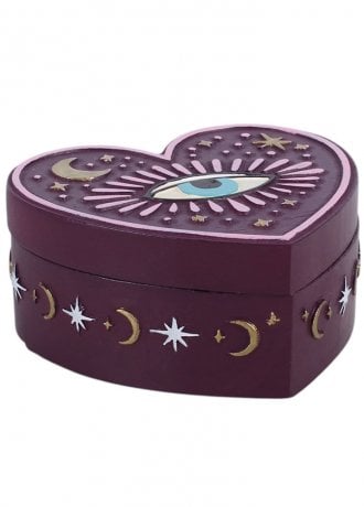 Gothic Homeware Sacred Sight Heart Trinket Box