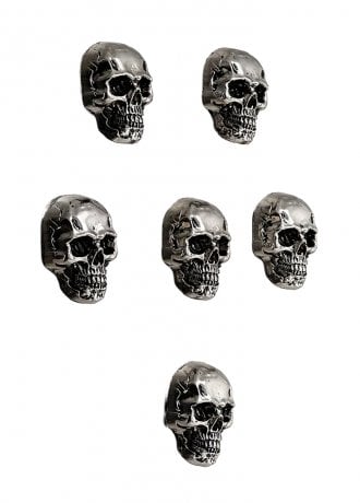 Gothic Homeware Skull Fridge Magnets