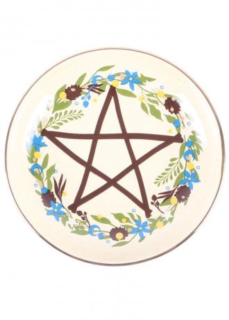 Gothic Homeware Solstice Wreath Trinket Dish