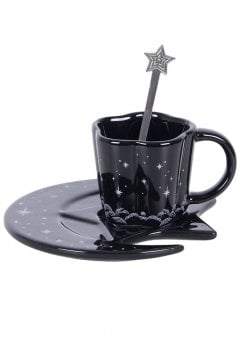 Spellbound Sky Espresso Cup, Saucer & Spoon Set