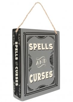 Spells & Curses Hanging Sign